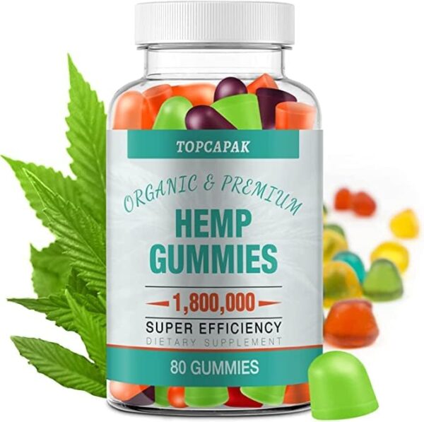 Natural Hemp Gummies High Potency, Best Restful Cbdmd Cbdfx CBS CDB Gummy for Adults Low Sugar Candy Zero ÇBD Oil Gummies